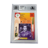 Alessandro Nesta Signed 2006 Panini World Cup Italy - BGS 8.5 AUTO 9