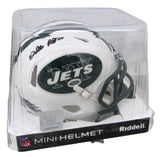 Darrelle Revis Signed/Autographed White Mini Football Helmet Jets PROVA 200051