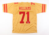 Trent Williams Signed San Francisco 49ers Jersey (JSA COA) 10xPro Bowl Off. Line