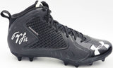 TYLER LOCKETT AUTOGRAPHED UNDER ARMOUR CLEATS SEAHAWKS SIZE 10.5 MCS 236389