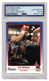 Ray Mercer Signed 1991 Kayo Boxing Trading Card #117 - (PSA Encapsulated)