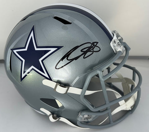 Cowboys Receiver CEEDEE LAMB Signed Full Size Replica Speed Helmet AUTO - FAN