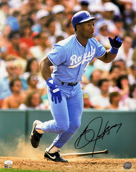 Kansas City Royals Legend BO JACKSON Signed 16x20 Photo #1 AUTO - JSA