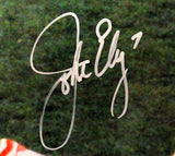 John Elway Autographed Denver Broncos Framed 16x20 Beckett COA