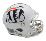 Anthony Munoz Signed Cincinnati Bengals Speed Full Size STS 3 NFL Helmet