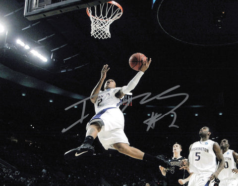 Isaiah Thomas Autographed 8x10 Photo University of Washington Huskies 244775