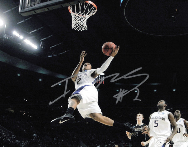 Isaiah Thomas Autographed 8x10 Photo University of Washington Huskies 244775
