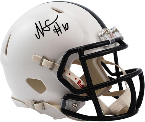 Nick Singleton Penn State Nittany Lions Signed Riddell Speed Mini Helmet