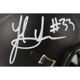 Jack Sawyer Autographed Ohio State Buckeyes Black Mini Helmet Beckett 49617