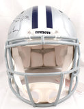 Michael Irvin Signed Cowboys F/S Speed Authentic Helmet w/3 Stats-Beckett W Holo