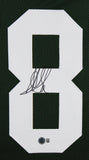 Sterling Sharpe Authentic Signed Green Pro Style Framed Jersey BAS Witnessed