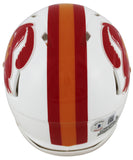 Buccaneers Warren Sapp "HOF 13" Signed 76-96 TB Speed Mini Helmet BAS Witnessed