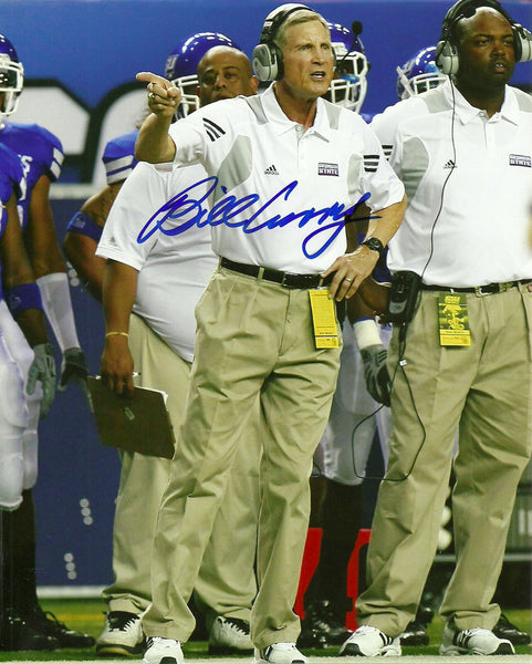 Georgia State Coach BILL CURRY Signed 8x10 Auto Photo 2008-2012