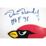 Jackie Smith Dan Dierdorf Signed Arizona Cardinals Mini Helmet HOF Beckett 52753