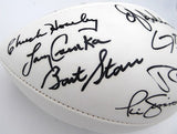Super Bowl MVP's Autographed Football With Sigs Incl Bart Starr, Joe Montana, Te