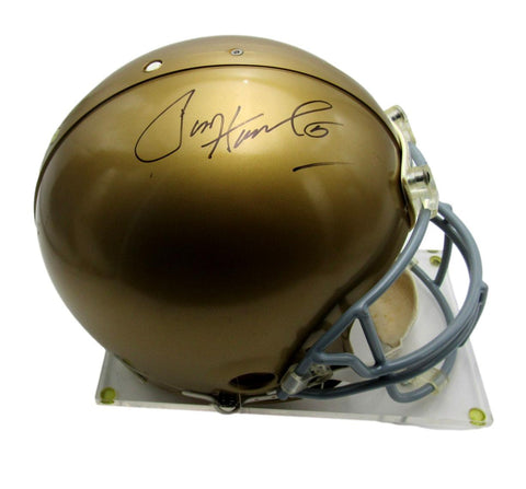Paul Hornung HOF Notre Dame Signed Pro-Line Full Size Football Helmet JSA 208249