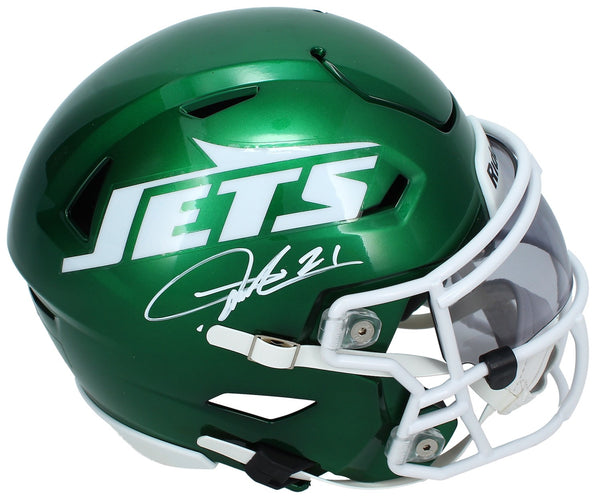 LaDainian Tomlinson Autographed New York Jets Speedflex Midi Helmet Beckett