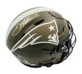 Julian Edelman Signed New England Patriots Speed Flex Authentic STS NFL Helmet