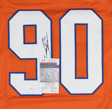 Neil Smith Signed Denver Broncos Jersey (JSA COA) 6xPro Bowl Defensive End