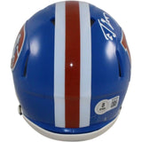 Ed McCaffrey Autographed Denver Broncos TB 75-96 Mini Helmet Beckett WIT 56380