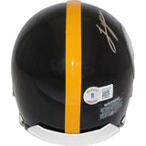 Lynn Swann Autographed Pittsburgh Steelers VSR4 Mini Helmet Beckett 43002