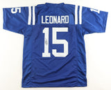 Riley Leonard Signed Indianapolis Colts Nike Authentic Jersey (JSA) Ex Irish Q.B