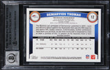 Broncos Demaryius Thomas Signed 2011 Topps #12 Card Auto Grade 10! BAS Slabbed