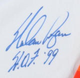 Nolan Ryan Signed Framed Houston Astros Jersey w/The Ryan Express Stat Pin (PSA)