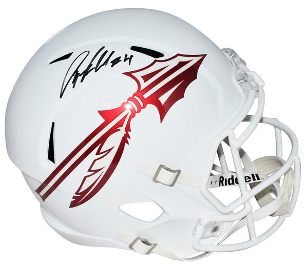 ANQUAN BOLDIN SIGNED FLORIDA STATE SEMINOLES FULL SIZE SPEED HELMET BECKETT