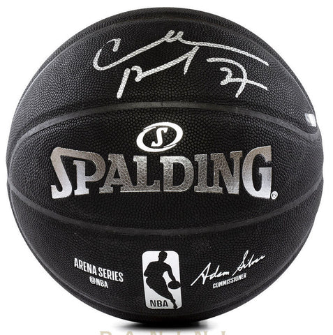 Basketball NBA Charles Barkley Autographed Replica Black Spalding Panini