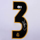 Roberto Carlos Signed Real Madrid Soccer Jersey #3 with Beckett Witness