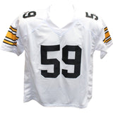 Jack Ham Autographed/Signed Pro Style White Jersey Beckett 42733