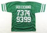 Gastineau, Klecko, Lyons & Salaam Signed New York Jets "Sack Exchange" (JSA COA)