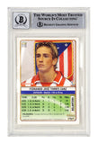 Fernando Torres Signed 2004-05 Mundicromo Las Fichas #184 - BGS 10 Autograph