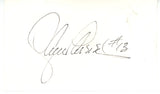 Lance Parrish Autographed/Signed Detroit Tigers Index Card Beckett 56543