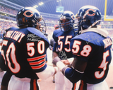 Wilber Marshall Signed Chicago Bears Jersey (Beckett) 3xPro Bowl Linebacker