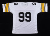 Levon Kirkland Signed Pittsburgh Steelers Jersey (JSA COA) 2xPro Bowl Linebacker