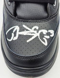 PATRICK EWING AUTOGRAPHED ATHLETICS 33 HI RIGHT SHOE KNICKS 13 BECKETT 236552
