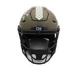 Brian Urlacher Signed Chicago Bears Speed Flex Authentic STS Helmet w- HOF 18