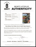 Mosley, Hopkins & Phillips Autographed KO Magazine Beckett AC94179