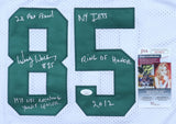 Wesley Walker Signed New York Jets Mitchell & Ness Jersey /JSA COA-2xPro Bowl WR