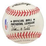 Willie Mays San Francisco Giants Signed National League Baseball PSA H82735