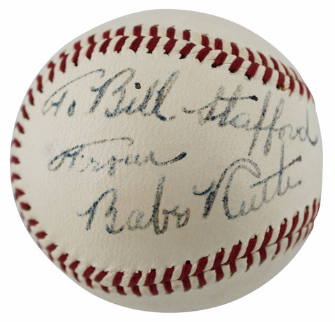Yankees Babe Ruth Authentic Signed Harridge Oal Baseball PSA/DNA #AO02485