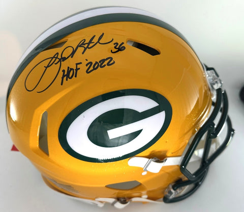 Packers LEROY BUTLER Signed Full Size Authentic Speed Helmet AUTO w/ HOF 22 BAS