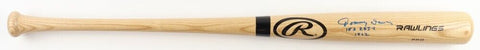 Tommy Davis Signed Rawling Pro Bat Inscribed "153 RBI's 1962" (PSA COA) Dodgers