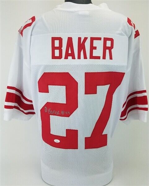 Deandre Baker Signed New York Giants Jersey (JSA COA) 2019 1st Round Pick / D.B