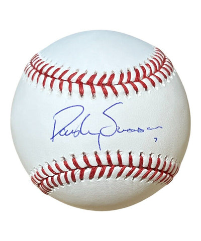 Dansby Swanson Autographed Baseball ROMLB Chicago Cubs Fanatics 41164