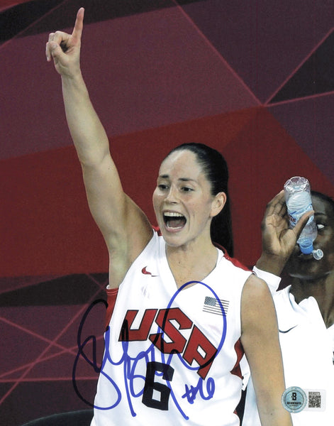 Sue Bird Autographed Signed 8x10 Photo Team USA Beckett BAS QR #BS30273