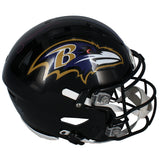 Zay Flowers Autographed Baltimore Ravens Authentic Speedflex Helmet Beckett