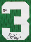 Larry Bird Authentic Signed Green Pro Style Jersey Autographed BAS Witnessed 1